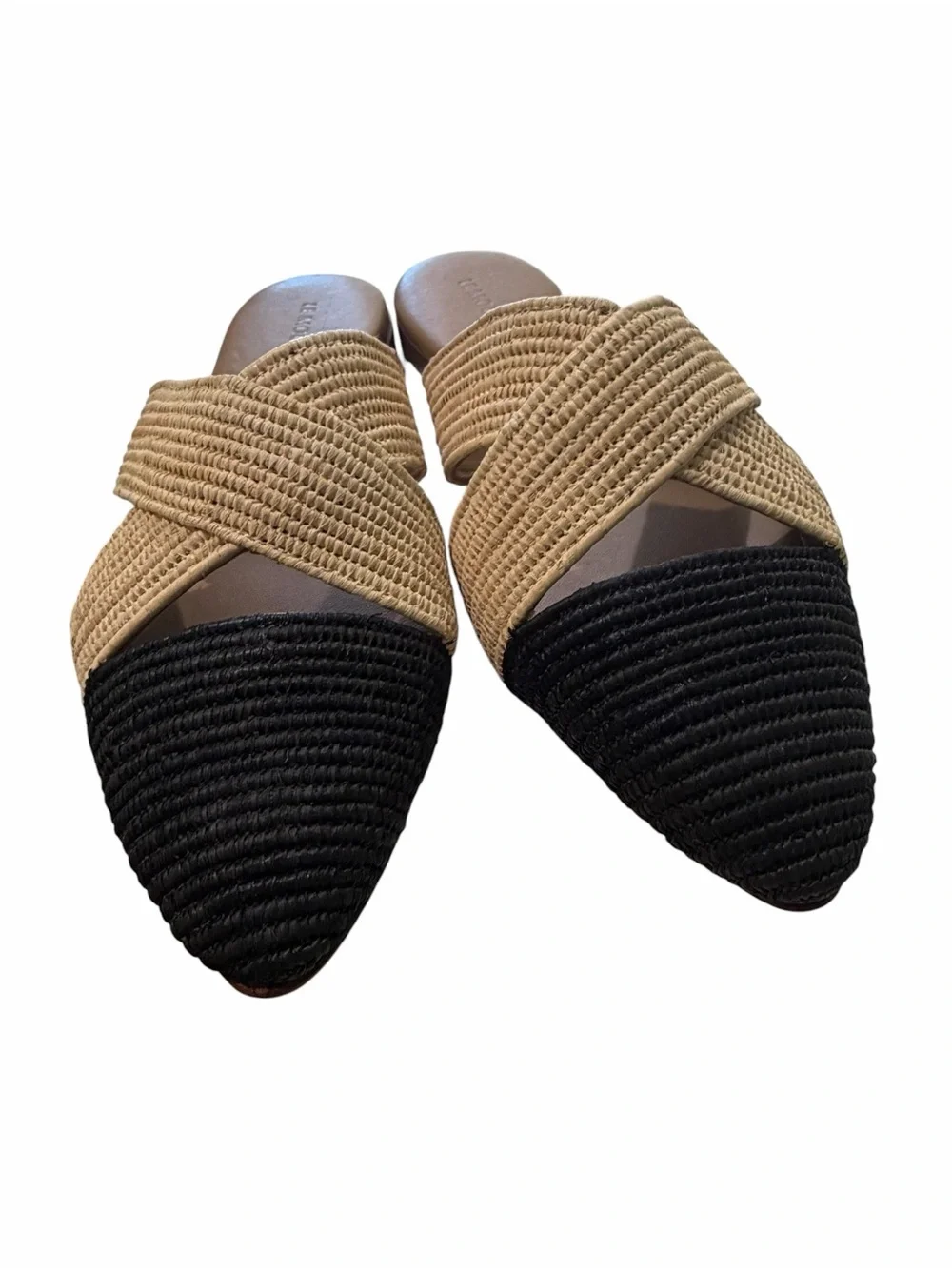 Sezane Matilda Low Ballerinas Minimalist Boho Woven Quiet Luxury